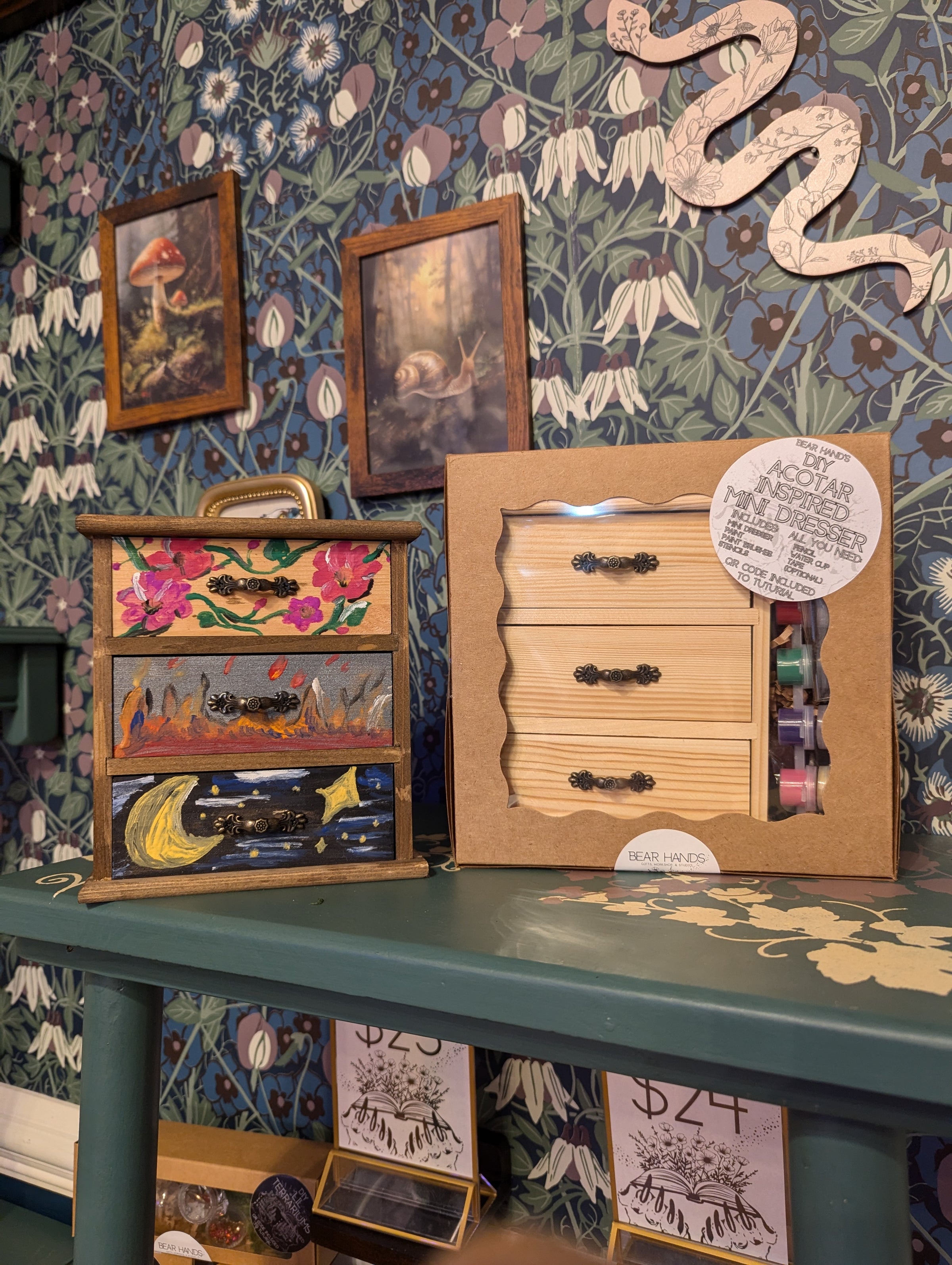 mini wooden dresser craft Mini Wooden Dresser Adventures of a DIY Mom